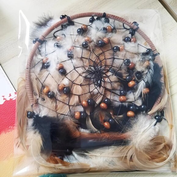 Feather Dreamcatcher Wall Hanging Decor - Picture 3 of 3